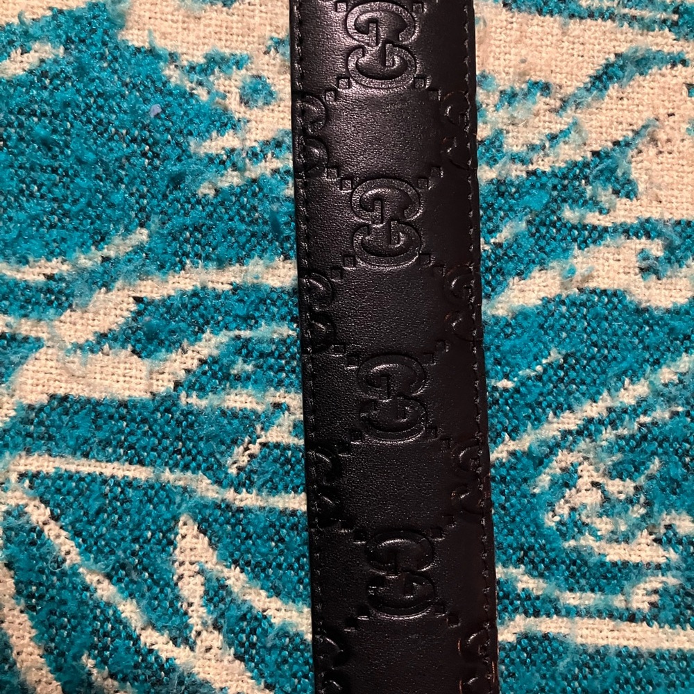 Gucci Style Reversible Leather Belt NEW - Picture 7 of 12